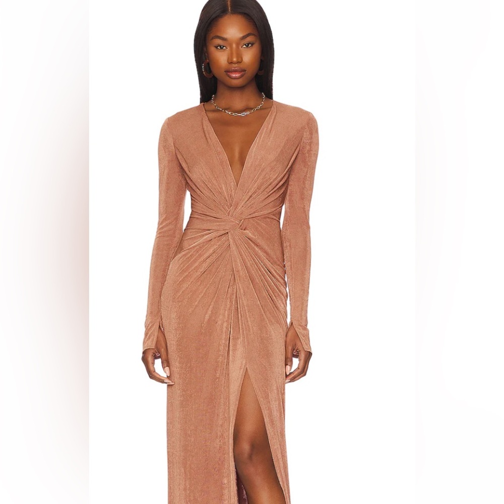 REVOLVE Katie May LA Rose Copper Gown-size medium